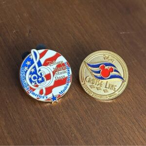 Two vintage Disney themed pins